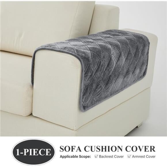 Deep Dream Couch Cover, Sectional Couch Cover, 1 Piece Armrest Covers, Backrest - Picture 4 of 7